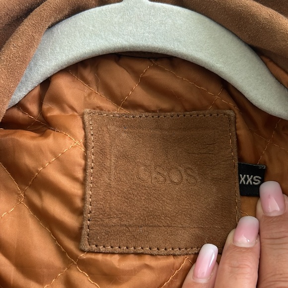 Leather moto jacket - Picture 5 of 6